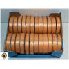 Image 1 : 24 ROLLS OF GOLD CURLING RIBBON