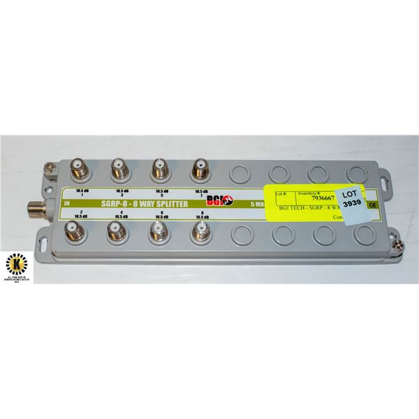 BGI TECH - SGRP - 8 WAY SPLITTER