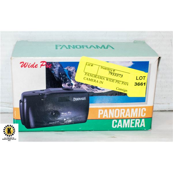 PANORAMA WIDE PIC PANORAMIC CAMERA IN