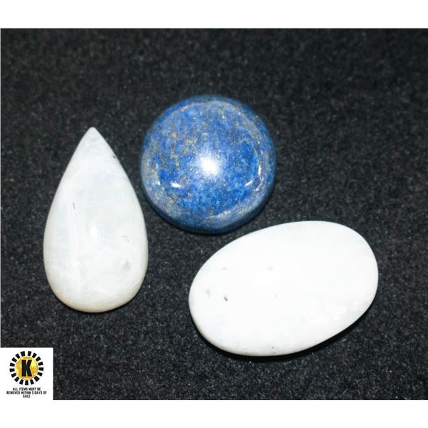 #101-NATURAL MOONSTONE & LAPIS LAZULI 103.40CT