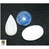 Image 1 : #101-NATURAL MOONSTONE & LAPIS LAZULI 103.40CT