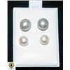 Image 1 : #13-NATURAL AKOYA PEARL EARRINGS