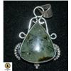 Image 1 : #143-NATURAL PREHNITE PENDANT