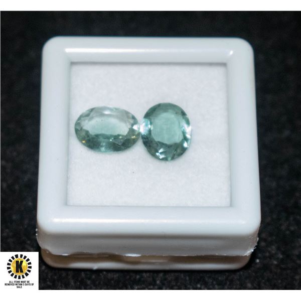 #134-NATURAL GREEN AMETHYST GEMSTONE 2.75CT