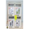 Image 1 : 4 PACKS OF MICRO USB CABLE I-PHONE CHARGERS