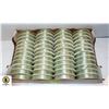 Image 1 : 48 ROLLS OF TEAL RIBBON