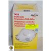 Image 1 : N95 PARTICULATOR RESPIRATOR WITH VALVE NEW