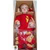 Image 1 : "IT'S TIME FOR BED, POOH" DOLL BY ASHTON DRAKE