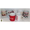 Image 1 : FLAT OF COCA COLA COLLECTOR MUGS SET