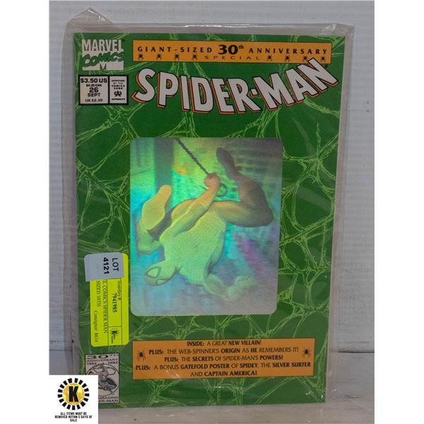 MARVEL COMICS SPIDER MAN GIANT SIZED 30TH