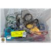 Image 1 : BAG WITH 14 PAIRS OF SCISSORS - VARIOUS