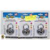 Image 1 : 3 LOCKER COMBINATION LOCKS
