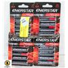 Image 1 : 4 PACKS OF DOUBLE A BATTERIES,32 BATTERIES TOTAL ** EXPIRES 12-2023 **