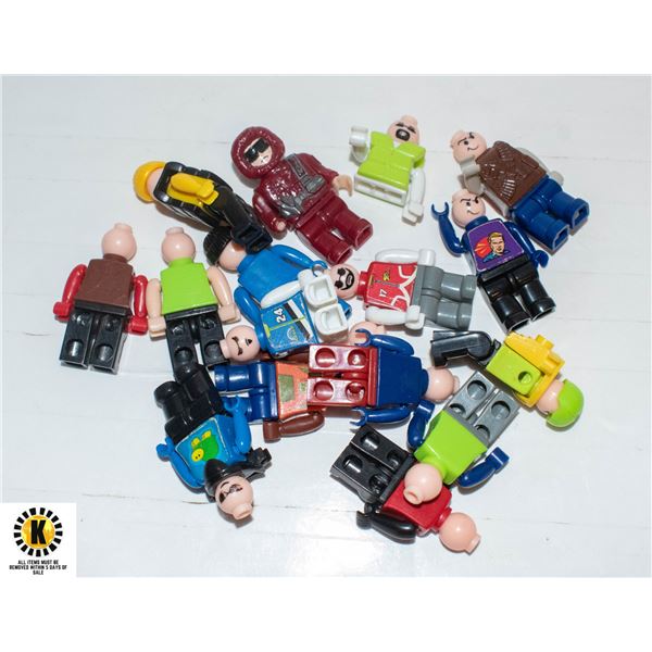 MEGA BLOCKS MINI FIGURES COLLECTION