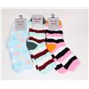 Image 1 : THREE NEW PAIRS WOMEN'S EXTRA SOFT SOCKS