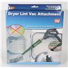 Image 1 : NEW DRYER LINT VAC ATTACHMENT (FITS ANY VACUUM)