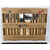 Image 1 : NEW 10PC WOOD HANDLE ARTIST BRUSH SET