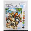 Image 1 : NEW ANIMAL THEME PAINT BY NUMBER ART KIT