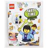 Image 1 : NEW PARTY TIME LEGO BOOK WITH BUILDING TOY