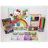 Image 1 : NEW HELLO KITTY COLORING & ACTIVITY BOOK. INCLUDES