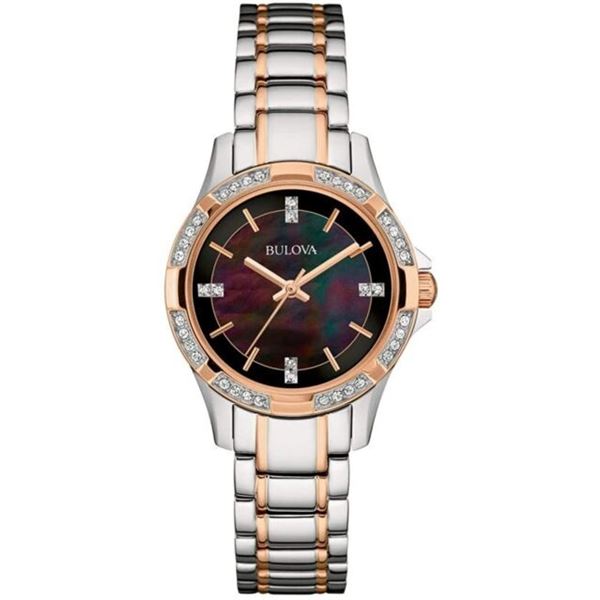 NEW GENUINE BULOVA LADIES DIAMOND WATCH