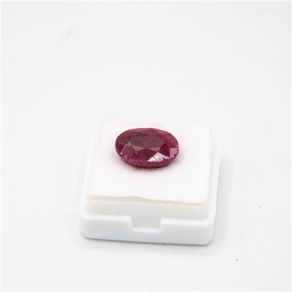 OVAL SHAPED RUBY 10.50 CARAT