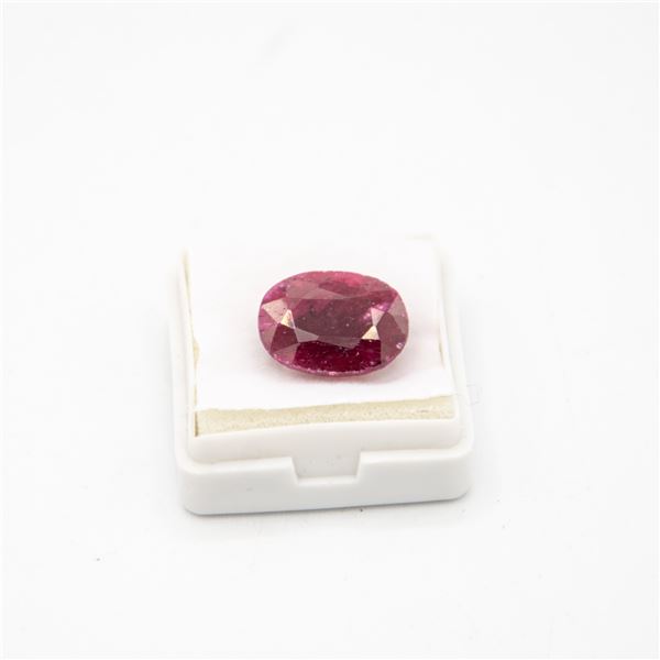 OVAL SHAPED RUBY 11.91 CARAT