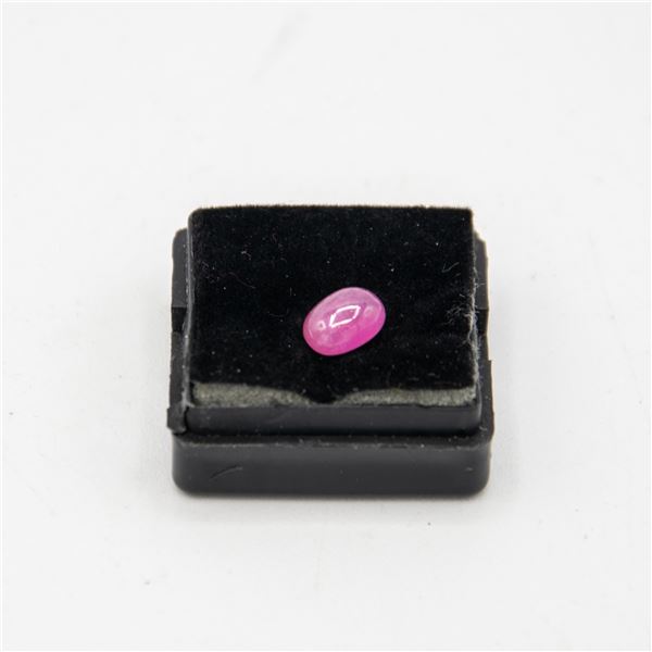 OVAL SHAPED CABOCHON RUBY 2.2 CARAT