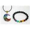 Image 1 : NEW GENUINE CHAKRA HEALING GEMSTONE SET (2)