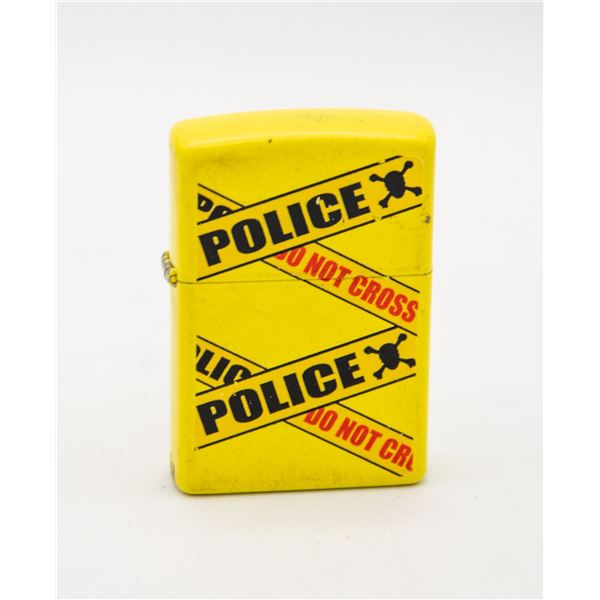 VINTAGE ORGINAL ZIPPO LIGHTER-CAUTION DO NOT