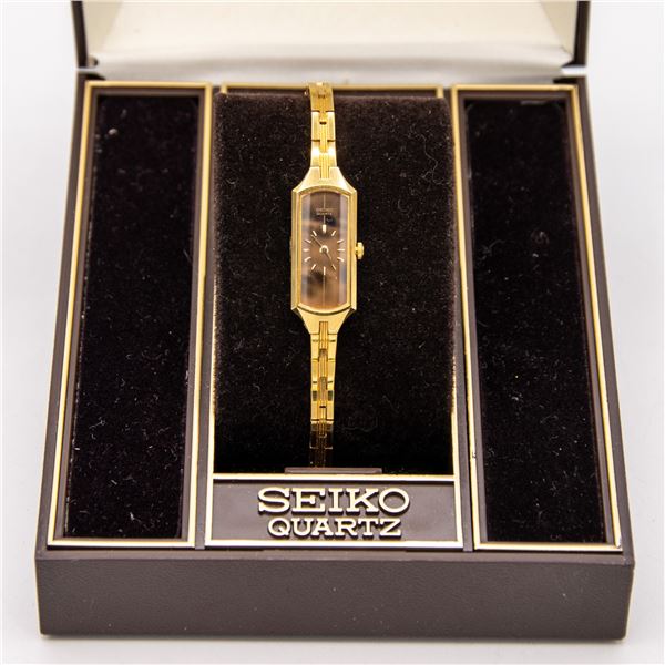 VINTAGE SEIKO GOLD TONE WATCH