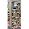 Image 1 : GEOMETRICAL DESIGNED STORAGE SHELF H-70.75"