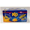 NEW CASE OF 12 KRAFT DINNER KD SNACK CUPS