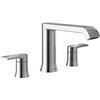 NEW MOEN T908 CHROME 2 HANDLE ROMAN TUB FAUCET