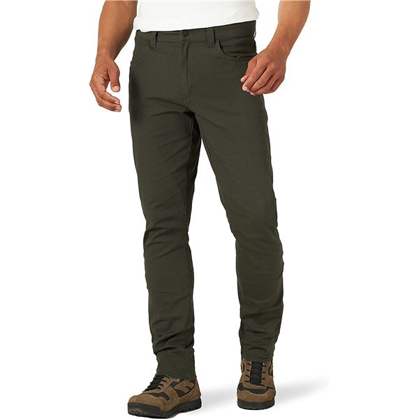 NEW WRANGLER ATG 34 X 32 STRAIGHT FIT PANTS