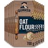 Image 1 : NEW CASE OF 12 X 700G QUAKER OATS FLOUR BAGS