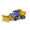 Image 1 : NEW MACK BRUDER LIGHT AND SOUND DUMP TRUCK TOY