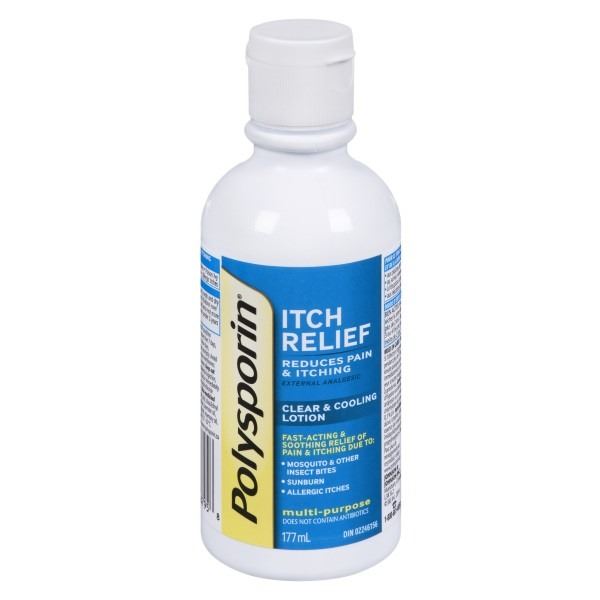 3 NEW BOTTLES OF POLYSPORIN ITCH RELIEF LOTION