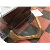 Image 2 : MODERN WOOD AND GLASS COFFEE TABLE