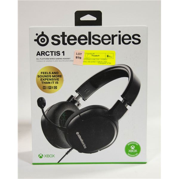 STEELSERIES ARCTIS 1 VIDEO GAMING HEADSET XBOX ONE