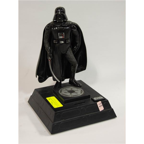 VINTAGE TALKING & MOVING STAR WARS COIN BANK