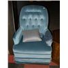 Image 1 : BLUE 1970'S STYLE CHAIR