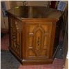 Image 2 : PAIR OF WOOD OCTAGON END TABLES