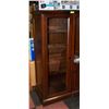 BUHLER FURNITURE LIGHTED CABINET H-59.5" W-19.5"