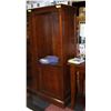 BUHLER FURNITURE LIGHTED CABINET H-59.5" W-19.5"