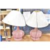 2 MATCHING LAMPS 29" HIGH