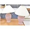 2 MATCHING LAMPS 29" HIGH