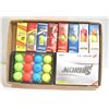 Image 1 : ASST COLORED GOLF BALLS 16 X 3 PACKS