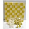 MARBLE CHESS SET WITH MARBLE PEICES