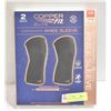 Image 1 : COPPER FIT ELITE COMPRESSION KNEE SLEEVE 2 PACK